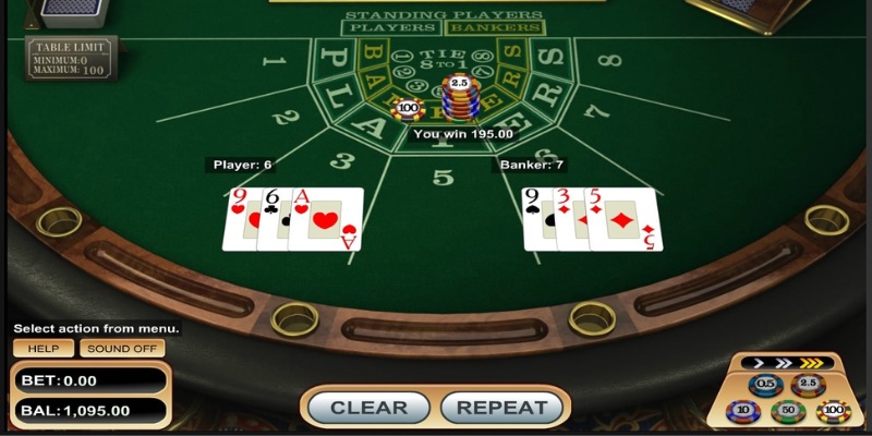 Giới thiệu về game Baccarat 